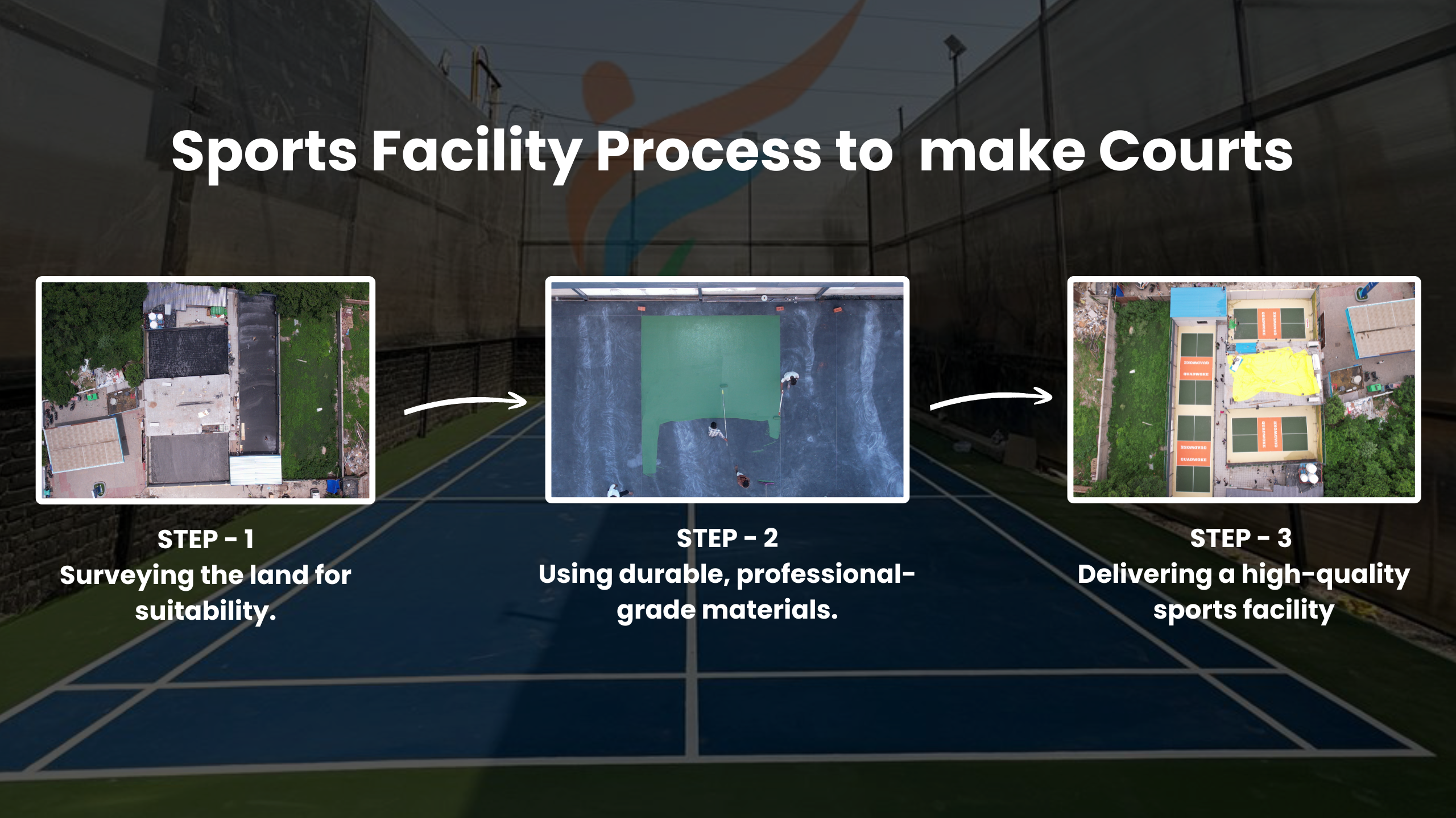 badminton court construction